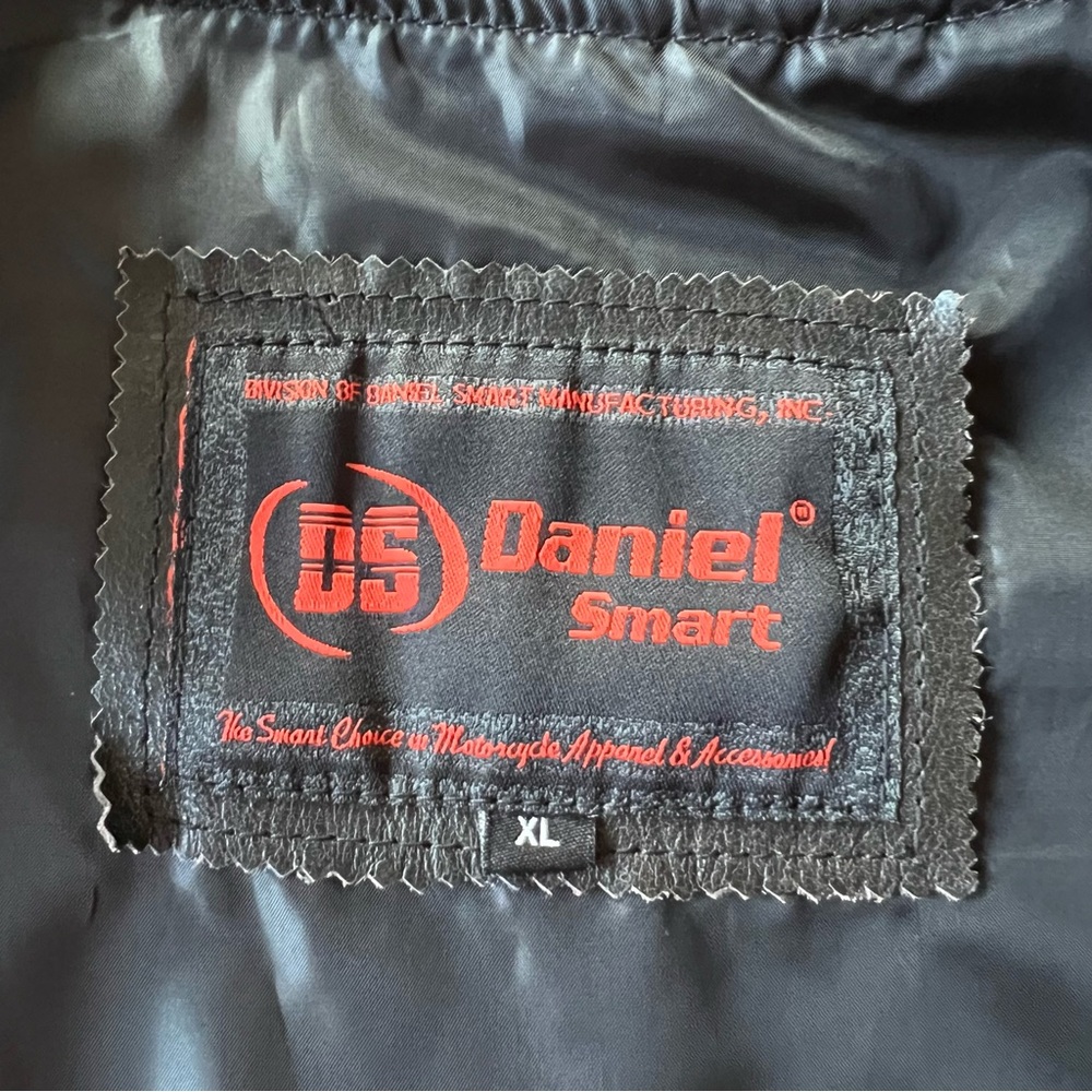 Daniel Smart Vest Womens XL Two-Toned Leather Side-Laced Conceal Carry Chains - Picture 7 of 15